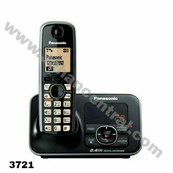 گوشی تلفن بی سیم پاناسونیک مدلKX-TG3721